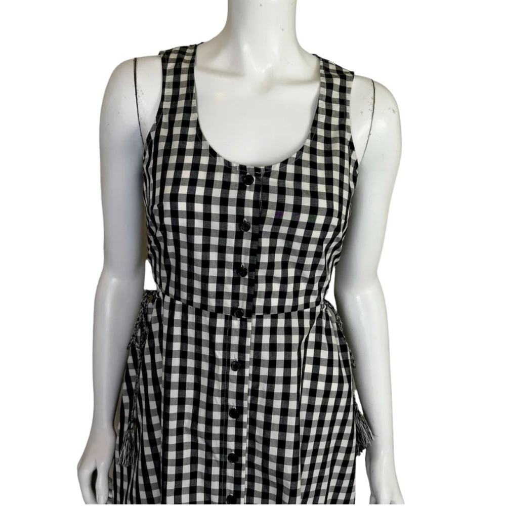 Who What Wear | Black and White Plaid Dress